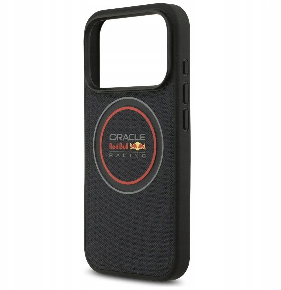 Red Bull Raudona Bull Raudona Bull Meshed Logo And Raudona Ring MagSafe dėklas Apple iPhone 17 Pro Max Navy mėlynos spalvos