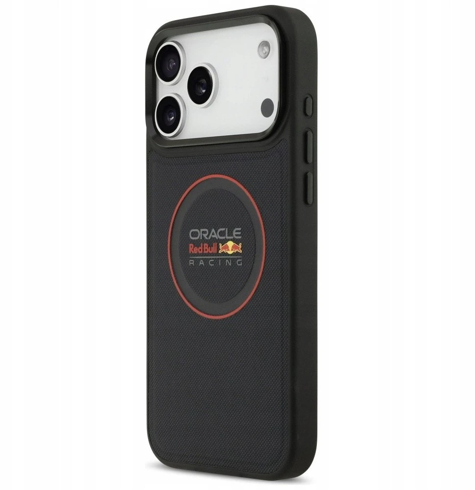 Red Bull Raudona Bull Original dėklas Raudonas BULL Meshed Raudona Ring & Metal Mygtukai MagSafe skirtas Apple iPhone 17 Pro Max mėlynos spalvos