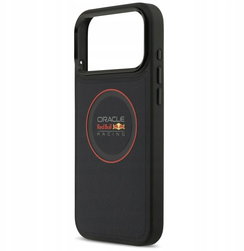 Red Bull Raudona Bull Original dėklas Raudonas BULL Meshed Raudona Ring & Metal Mygtukai MagSafe skirtas Apple iPhone 17 Pro Max mėlynos spalvos