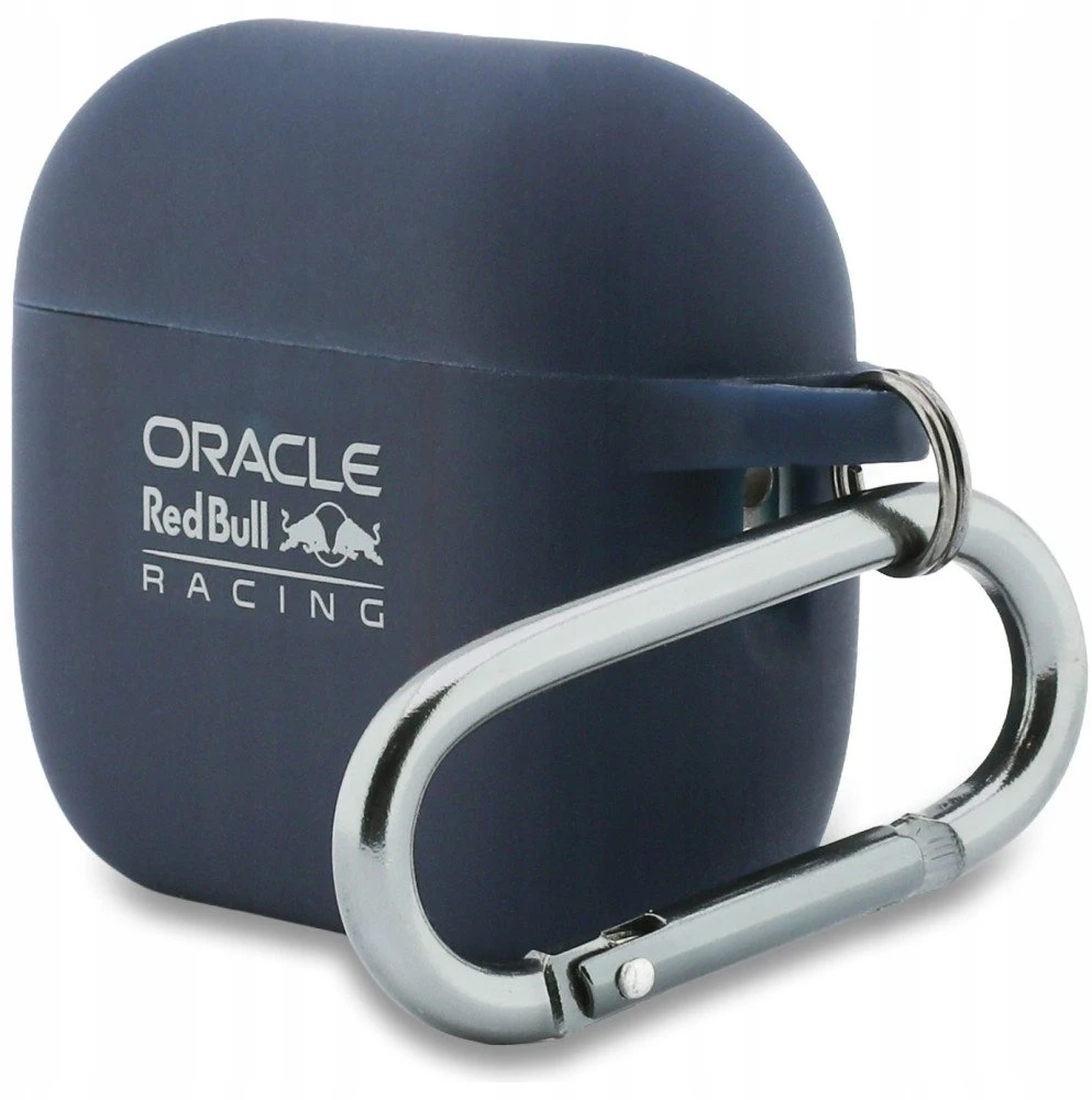 Red Bull Raudona Bull Raudona Bull Silicone dėklas skirtas AirPods Pro 3 Navy