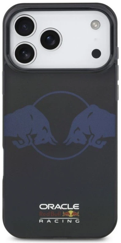Red Bull Raudona Bull Dėklas Raudona Bull IML skaidrus Two Bulls MagSafe skirtas Apple iPhone 17 Pro Max mėlynos spalvos