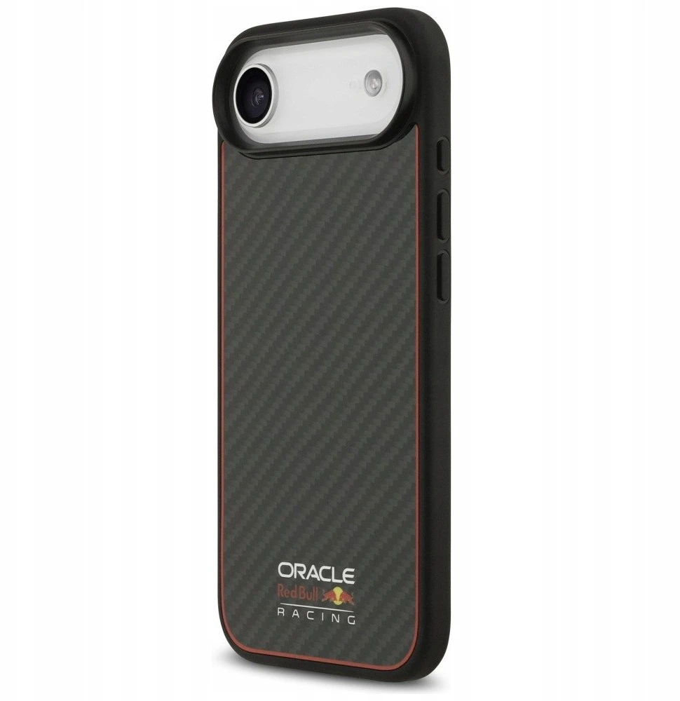 Red Bull Raudona Bull Dėklas Raudona Bull Kevlar Logo Matt MagSafe skirtas Apple iPhone Air juodos spalvos