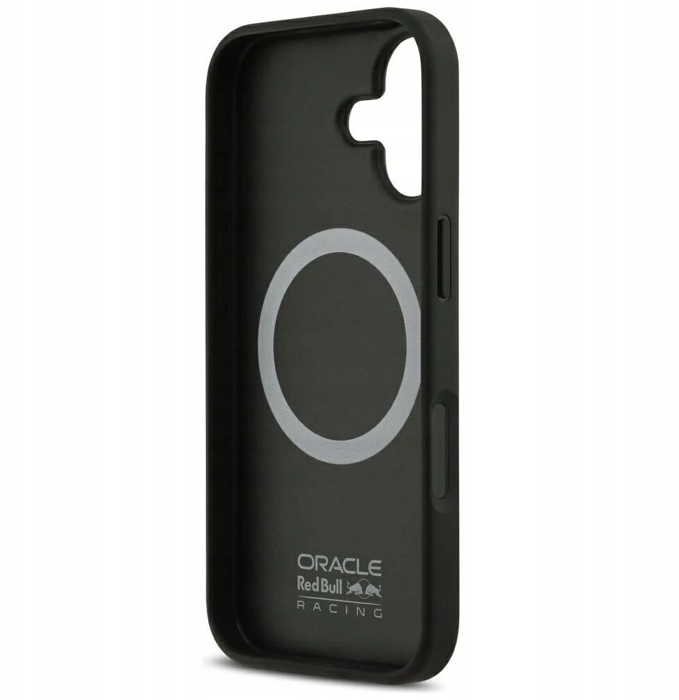 Red Bull Raudona Bull Original dėklas Raudonas BULL Kevlar Powerbar MagSafe skirtas Apple iPhone 17 juodos spalvos