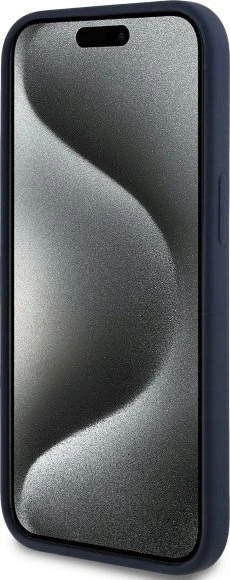 Red Bull Raudona Bull Raudona Bull RBHMP14S24SIILVR Apple iPhone 14 6.1″ kietas dėklas navy Silicone Raudona Ring MagSafe