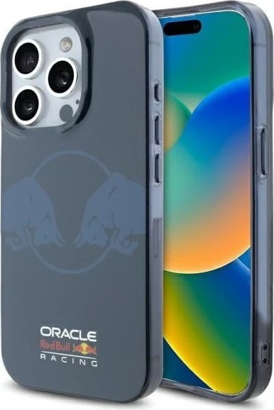 Red Bull Raudona Bull Raudona Bull PC/TPU Two Bulls Magsafe dėklas jūsų Apple iPhone 15 Pro Max mėlynos spalvos