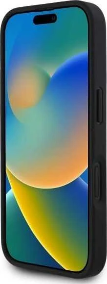 Red Bull Raudona Bull Raudona Bull Carbon Powerbar MagSafe dėklas jūsų Apple iPhone 16 Plus juodos spalvos