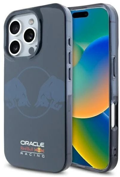 Red Bull Raudona Bull Raudona Bull PC/TPU Two Bulls Magsafe dėklas jūsų Apple iPhone 16 Pro Max mėlynos spalvos