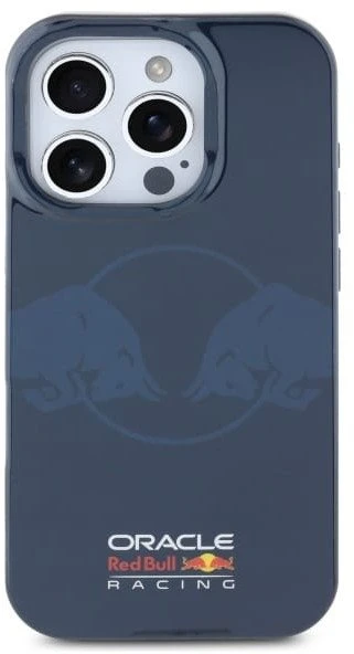 Red Bull Raudona Bull Raudona Bull PC/TPU Two Bulls Magsafe dėklas jūsų Apple iPhone 16 Pro Max mėlynos spalvos