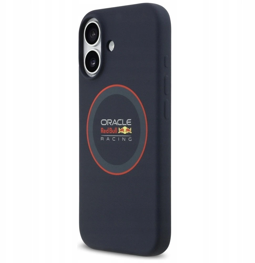 Dėklas Red Bull Raudona Bull Raudona Bull Silicone Raudona Ring MagSafe dėkals skirtas Apple iPhone 17 Navy