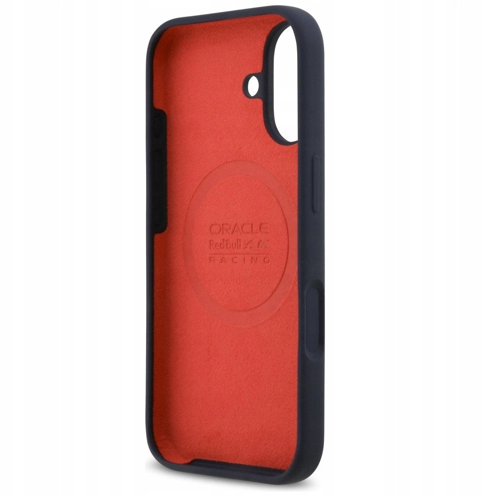 Dėklas Red Bull Raudona Bull Raudona Bull Silicone Raudona Ring MagSafe dėkals skirtas Apple iPhone 17 Navy