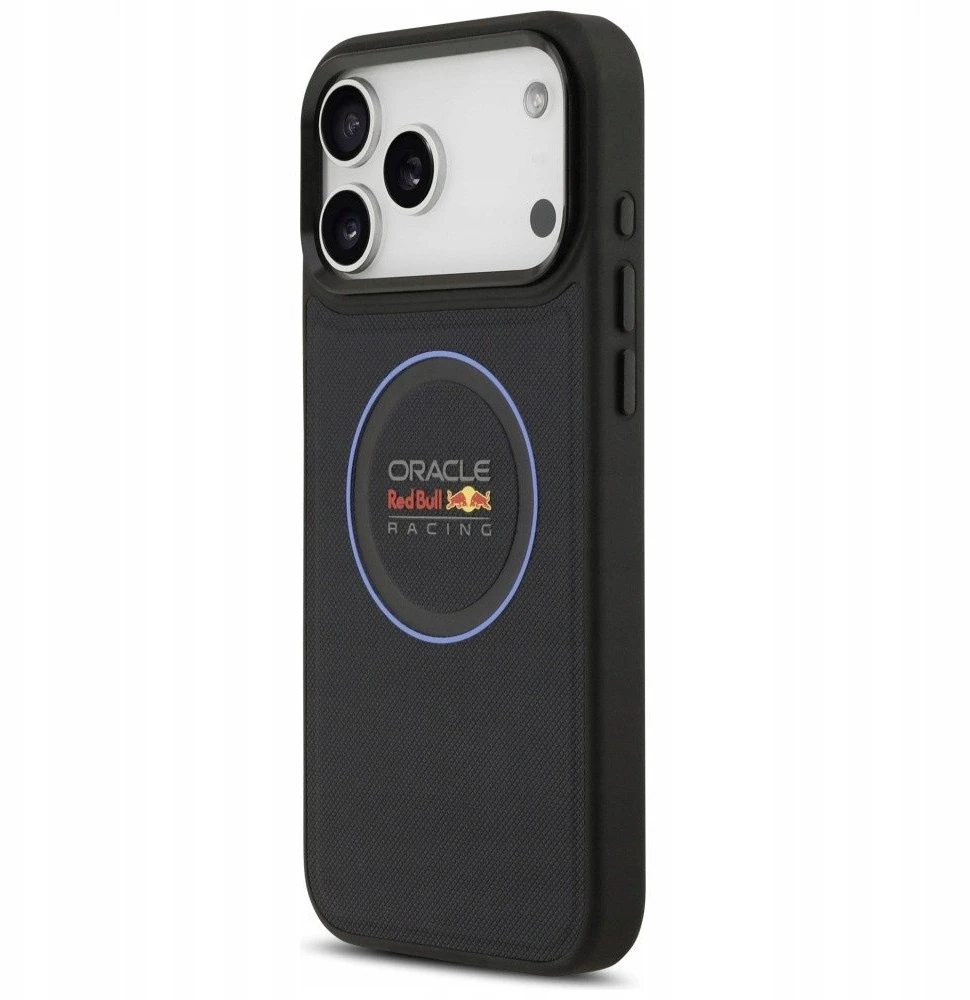Red Bull Raudona Bull Dėklas Raudona Bull Meshed Mėlyna Ring & Metal Mygtukai MagSafe Apple iPhone 17 Pro Max navy