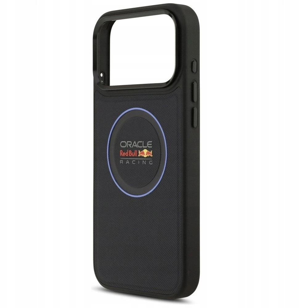 Red Bull Raudona Bull Dėklas Raudona Bull Meshed Mėlyna Ring & Metal Mygtukai MagSafe Apple iPhone 17 Pro Max navy