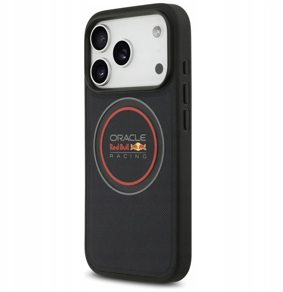 Red Bull Raudona Bull Raudona Bull Meshed Logo And Raudona Ring MagSafe dėklas Apple iPhone 17 Pro Navy mėlynos spalvos