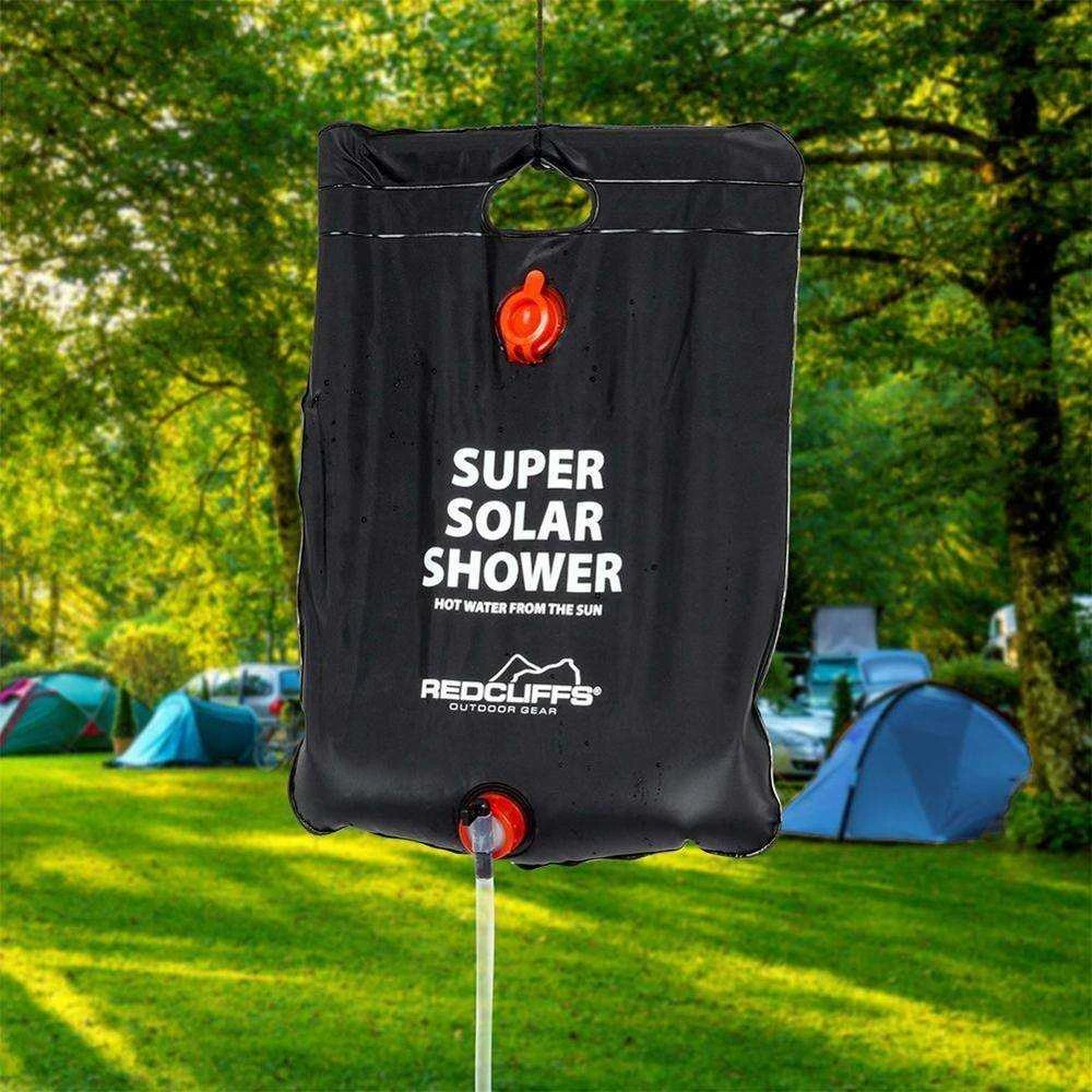 Redcliffs Lauko kempingo dušas saulės baterijų 15 l