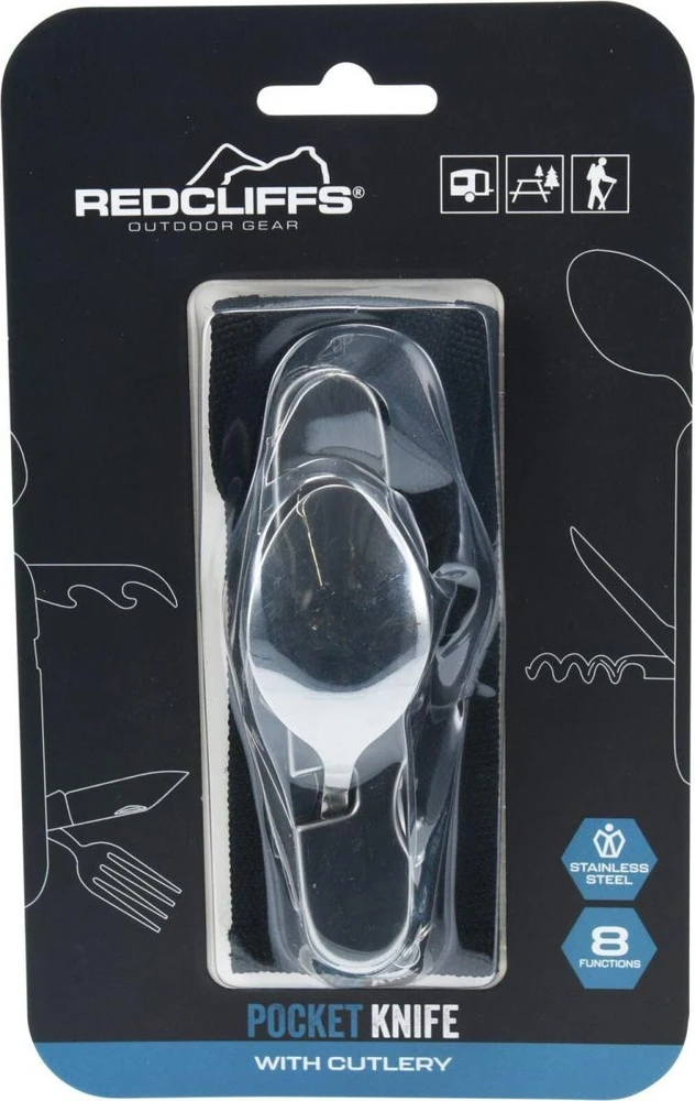 Redcliffs Turistinis sulankstomas peiliukas 8-in-1