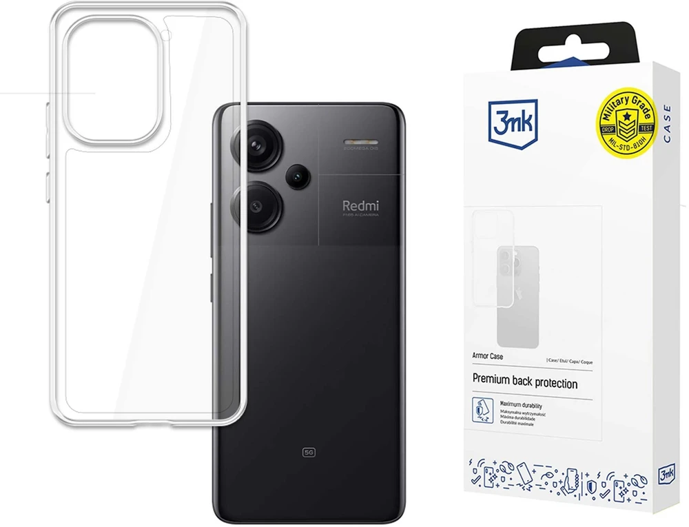 3Mk apsauga „Redmi Note 13 Pro+“ – 3mk šarvuotas dėklas
