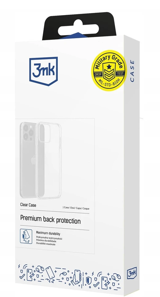 3Mk apsauga Redmi Note 15 5g - 3mk skaidrus dėklas