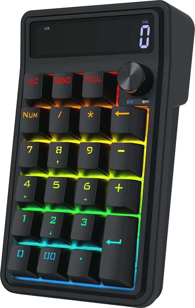 Klaviatūra žaidimams Redragon Cove K733-RGB-WL Redragon RPC belaidė mechaninė su pašvietimu juoda