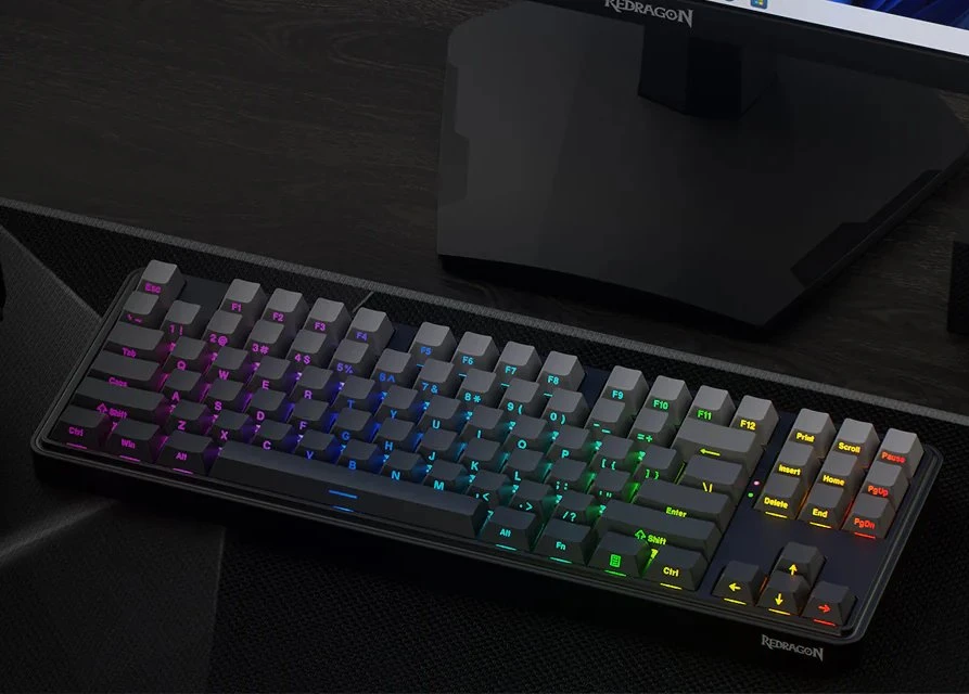 Klaviatūra žaidimams Redragon StarBlade K707SP-RGB-PRO Redragon Linear Mint Mambo Switch belaidė mechaninė su pašvietimu juoda