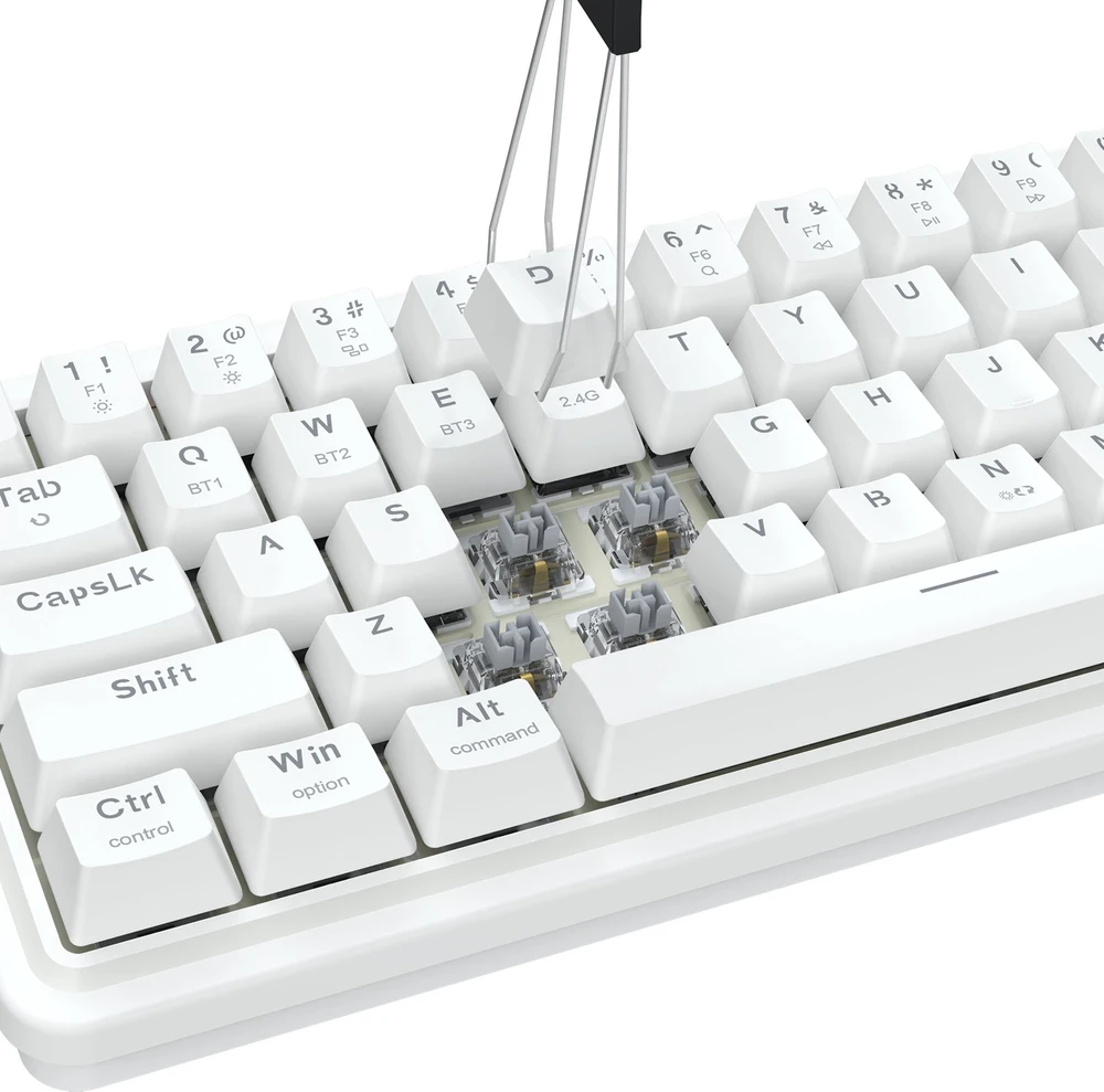 Klaviatūra žaidimams Redragon Draconic V2 K730 Redragon RPC belaidė mechaninė su pašvietimu balta