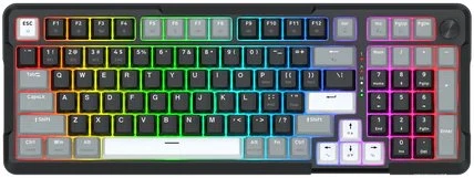 Klaviatūra žaidimams Redragon ARLOKKS QMK K742 Redragon RPC belaidė mechaninė su pašvietimu juoda