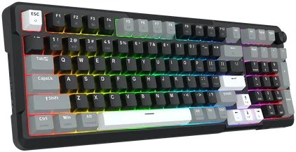 Klaviatūra žaidimams Redragon ARLOKKS QMK K742 Redragon RPC belaidė mechaninė su pašvietimu juoda