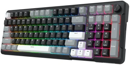 Klaviatūra žaidimams Redragon ARLOKKS QMK K742 Redragon RPC belaidė mechaninė su pašvietimu juoda