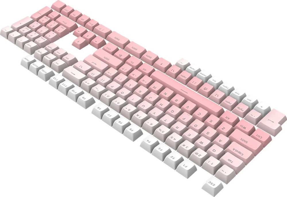 Klaviatūra Redragon Redragon A139 Ombre Rožinė