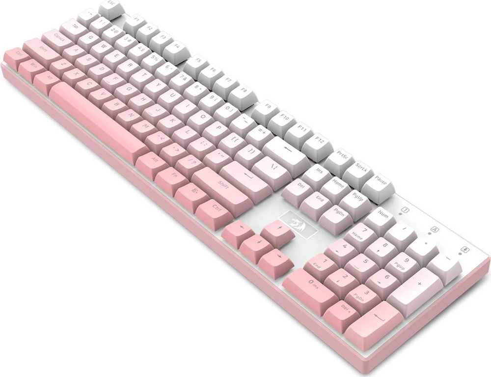Klaviatūra Redragon Redragon A139 Ombre Rožinė