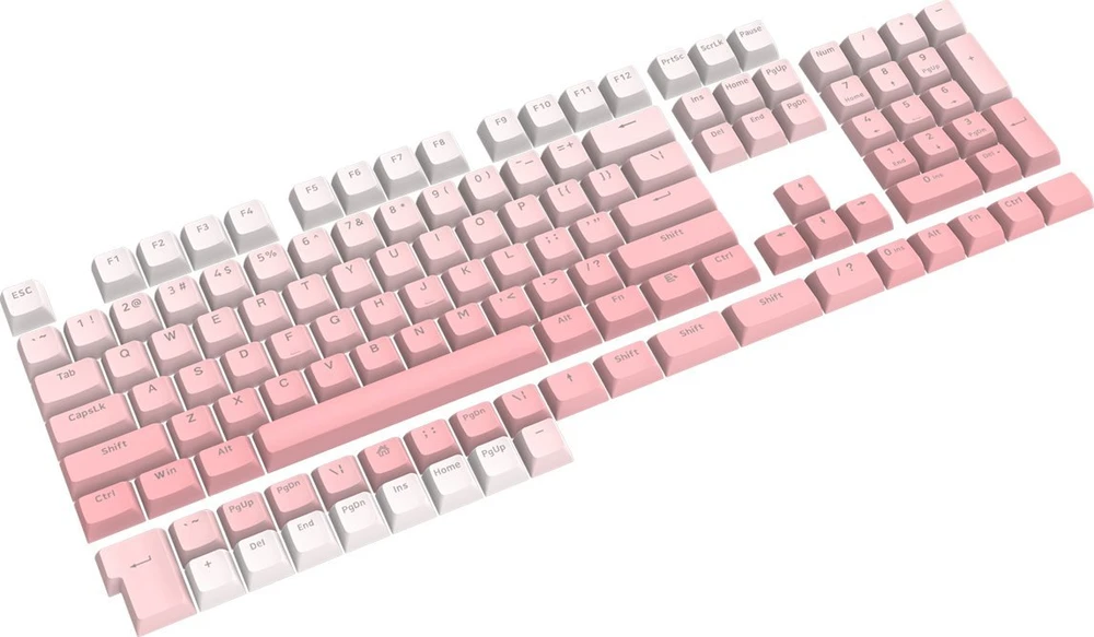Klaviatūra Redragon Redragon A139 Ombre Rožinė