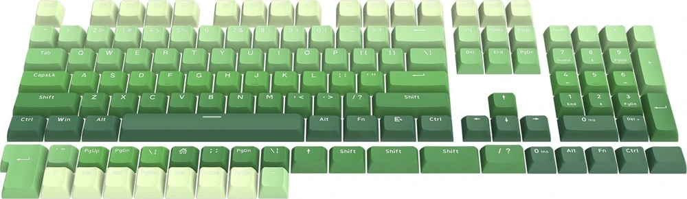 Klaviatūra Redragon Redragon A140 Ombre Žalias