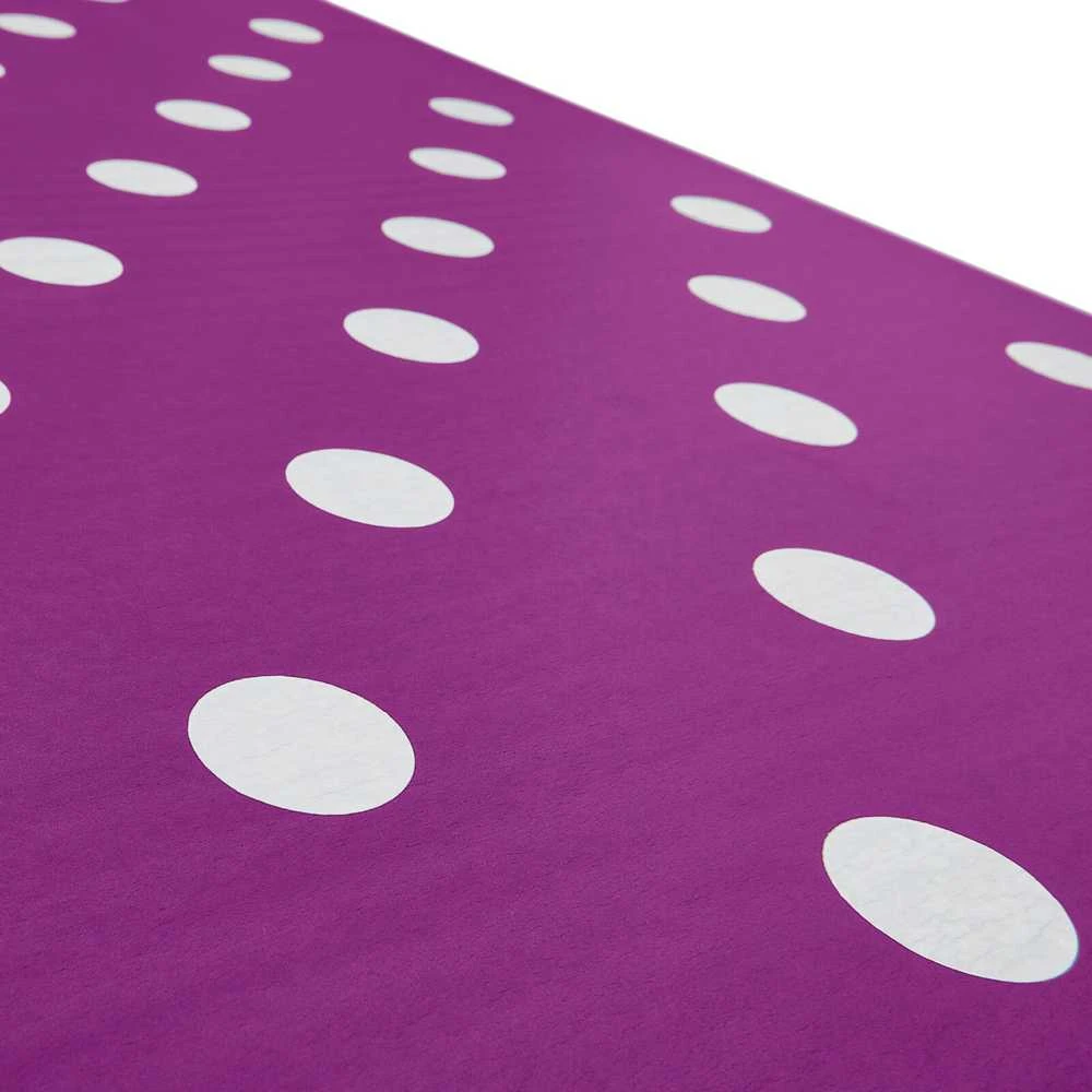 Treniruočių kilimėlis Reebok Spots 7 mm, violetinis