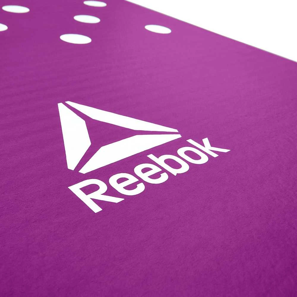 Treniruočių kilimėlis Reebok Spots 7 mm, violetinis