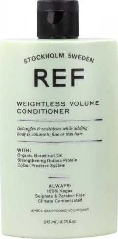 REF Weightless Volume Conditioner apimties suteikiantis kondicionierius ploniems plaukams, 245 ml