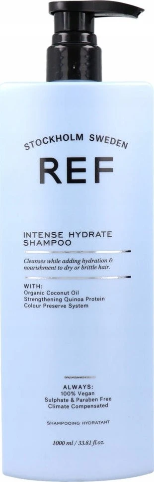 REF Intense Hydrate plaukų šampūnas be sulfatų, 1000 ml