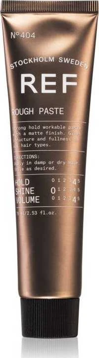 Ref Stockholm, Styling - Finish No.404, Vegan, Hair Styling Paste, Rough Texture, Strong Hold, For Hair, 75 ml