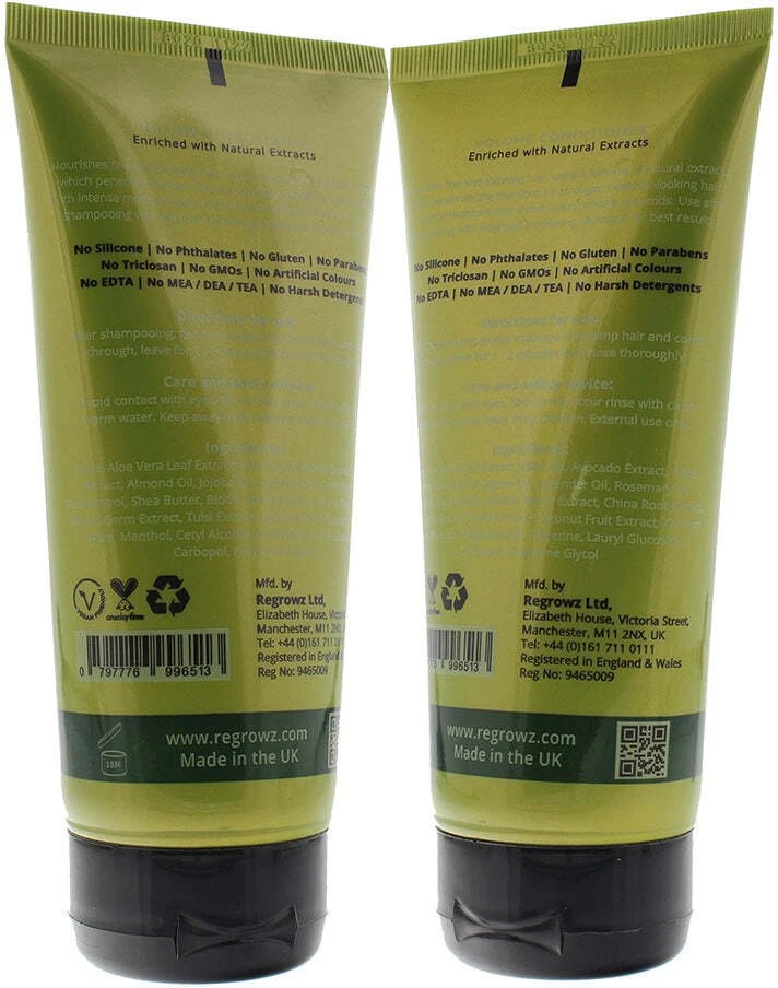 REF Regrowz, Apimties suteikiantis kondicionierius, Plaukų balzamas, Apimčiai ir tekstūrai, 175 ml Unisex