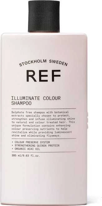 REF Illuminate Colour Šampūnas šampūnas dažytiems ir natūraliems plaukams, 285 ml
