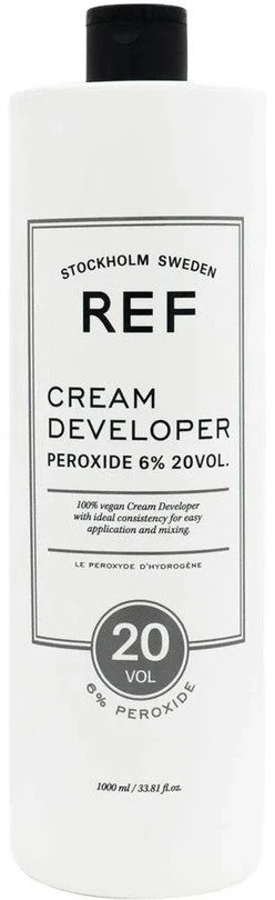 REF Peroxides Developer Hair Oxidant Lotion 6% 20 vol, 1000 ml