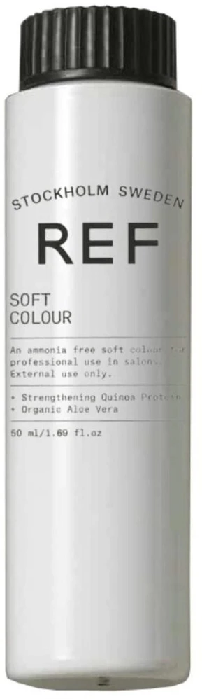 REF Soft Colour Vegan pusiau ilgalaikiai plaukų dažai 5.55 Intense Light Mahogany, 50 ml