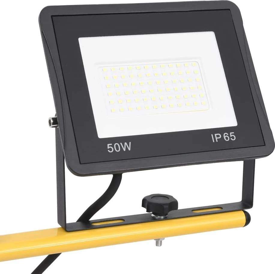 LED prožektorius su trikoju, šaltos baltos spalvos, 2x50W
