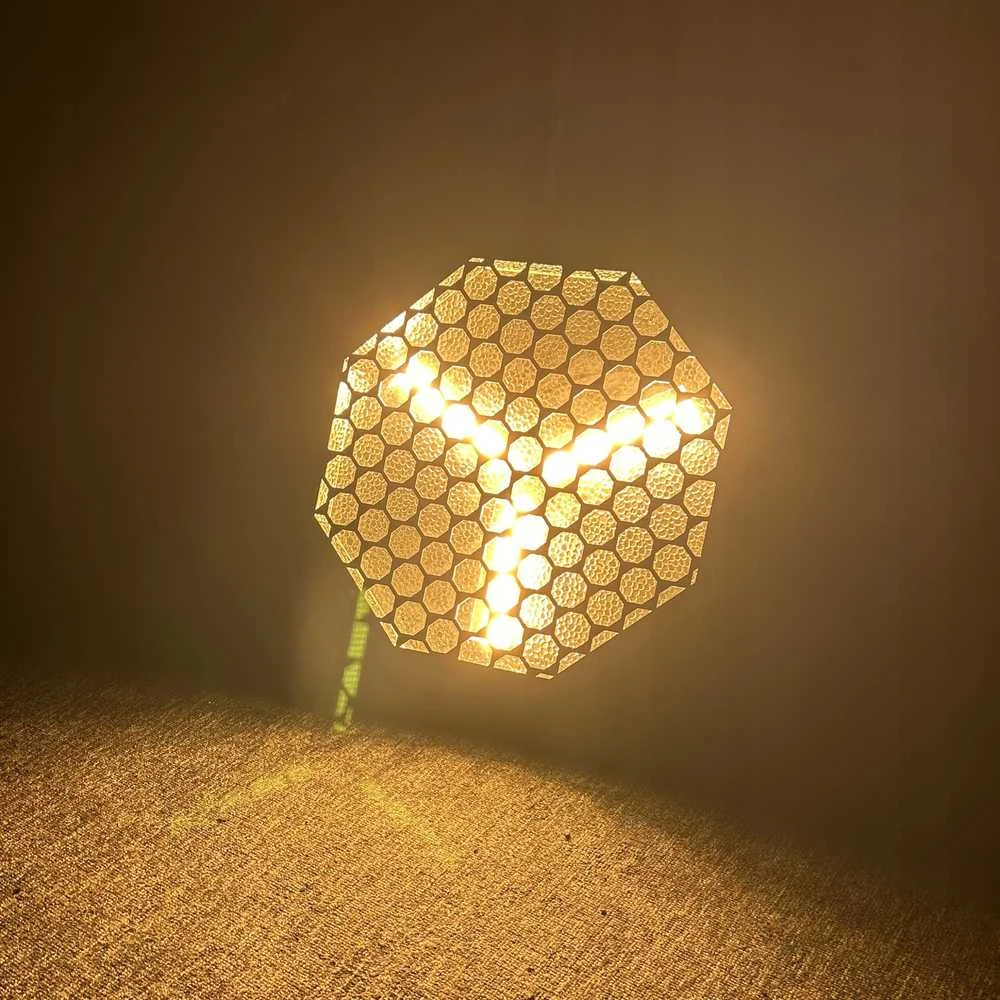 LIGHT4ME LUMEN OCTO - retro LED scenos prožektorius