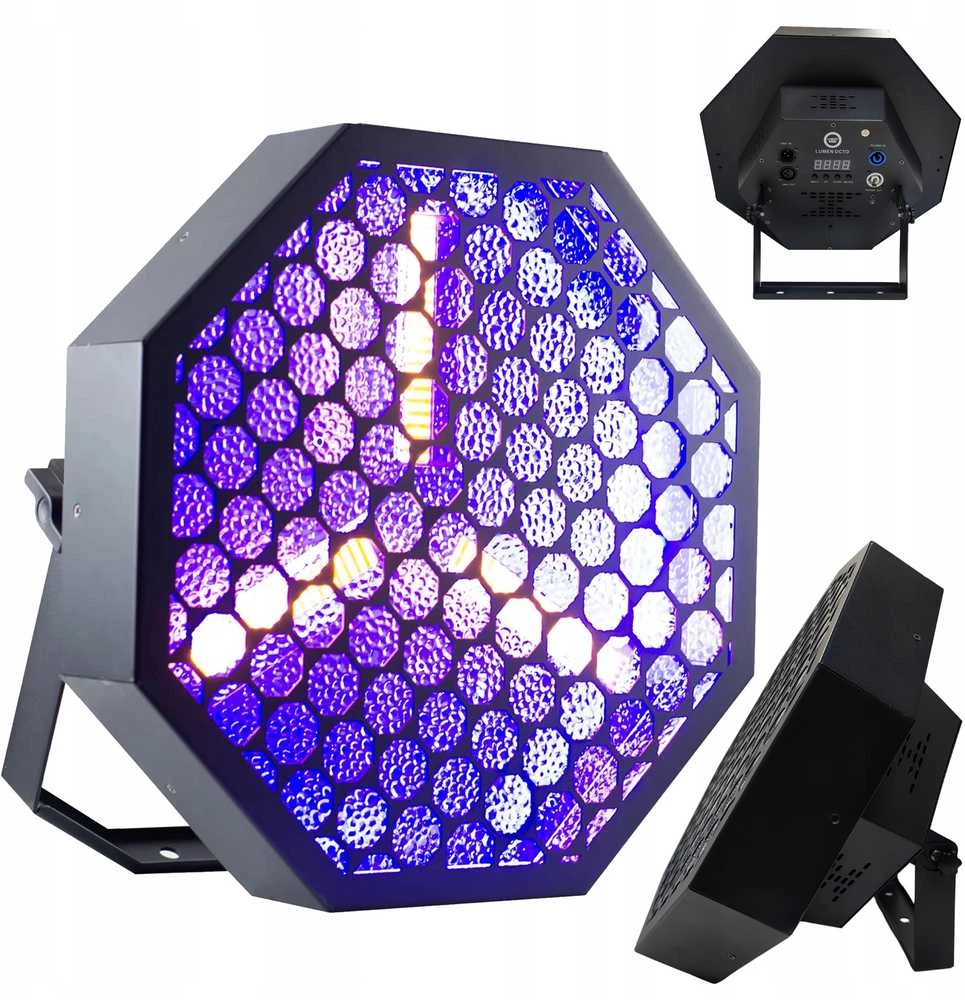 LIGHT4ME LUMEN OCTO - retro LED scenos prožektorius