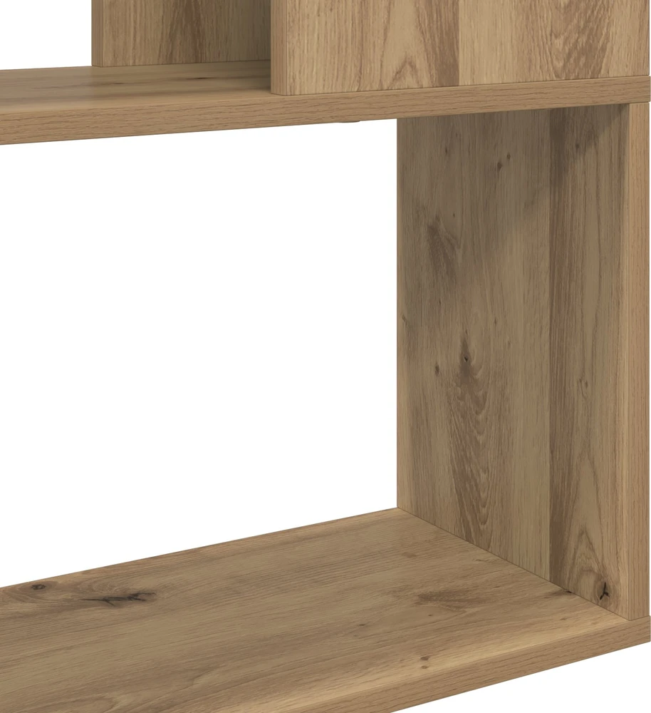 TV staliukas TV spintelių komplektas 80 x 24 x 125 cm Ruda Apdirbta mediena