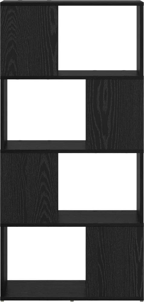 TV spintelių komplektas 60 x 24 x 125,5 cm Juoda