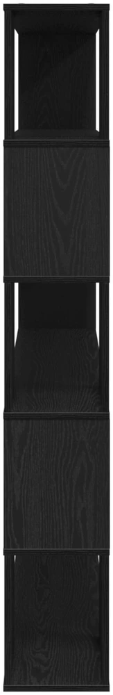 TV staliukas TV spintelių komplektas 100 x 24 x 155 cm Juodas ąžuolas
