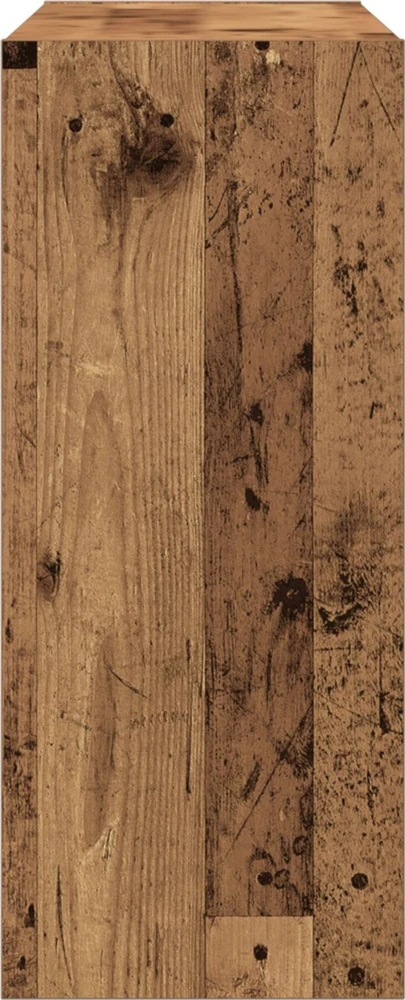Knygų lentyna 2 lygių 100 x 30 x 72 cm Apdirbta mediena