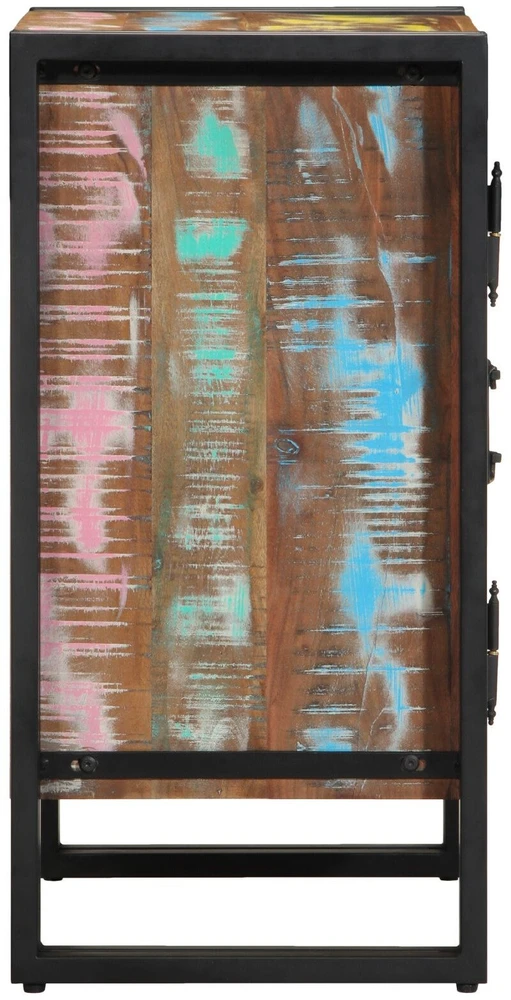 Batu skrynia 56 x 35 x 70 cm Perdirbtos medienos masyvas