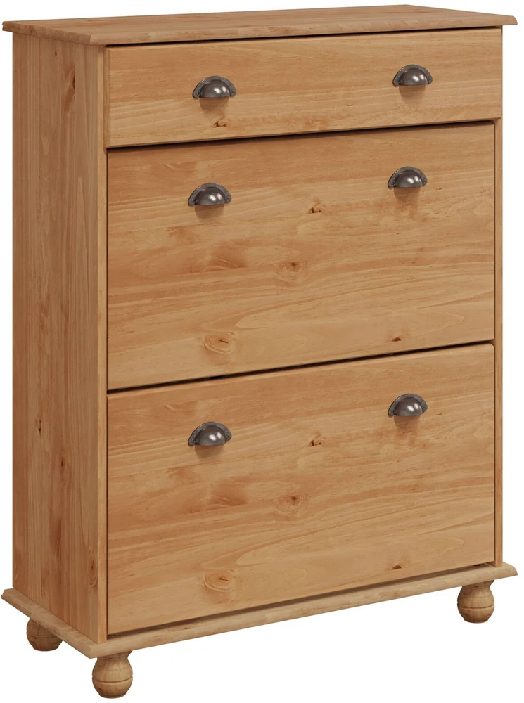 Batu skrynia ASKIM Ruda 85 x 35 x 108 cm Kietos pušies mediena