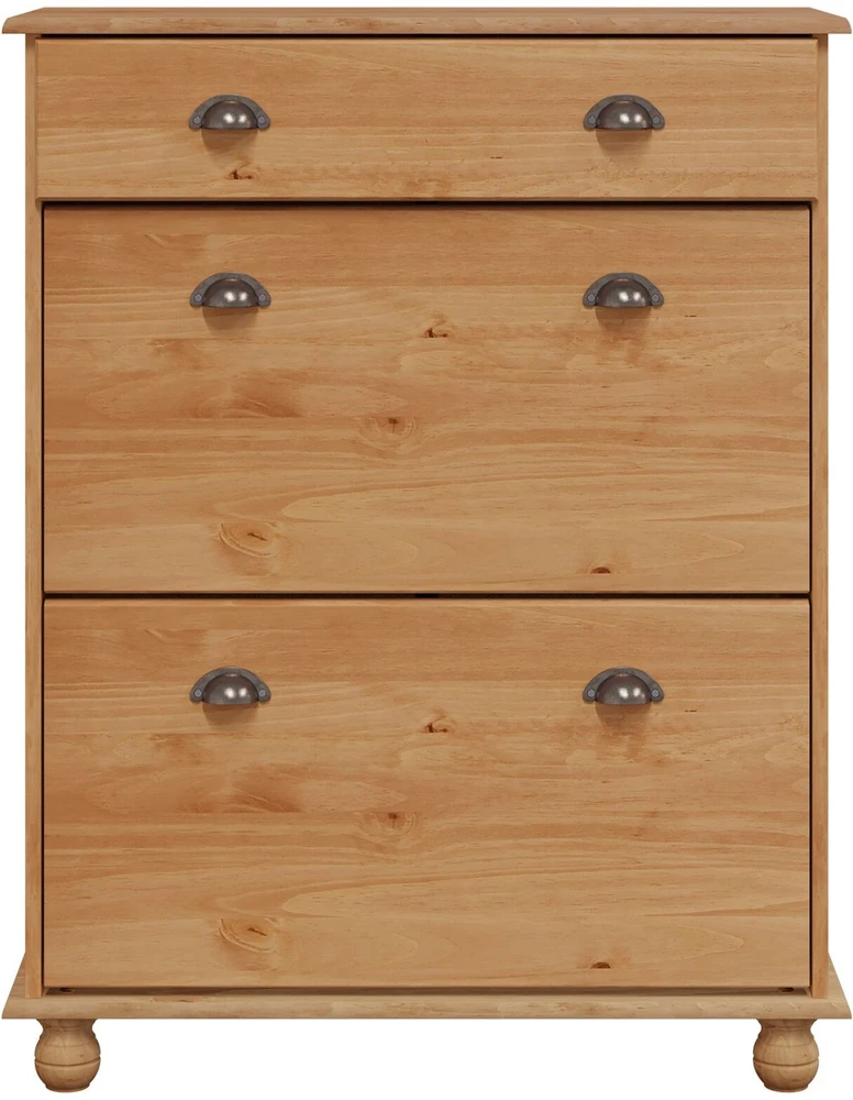 Batu skrynia ASKIM Ruda 85 x 35 x 108 cm Kietos pušies mediena